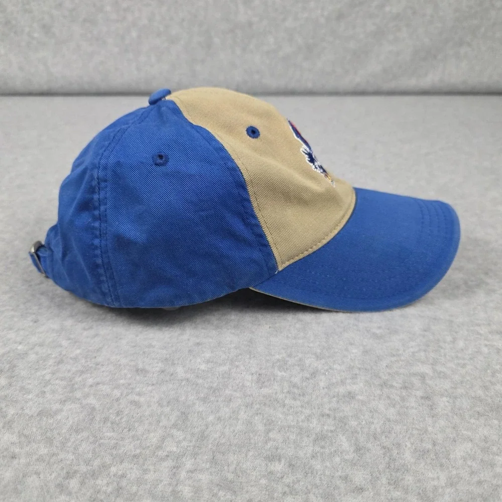 Kansas Jayhawks Hat‎ Cap Strap Back Mens One Size Blue NCAA Captivating History